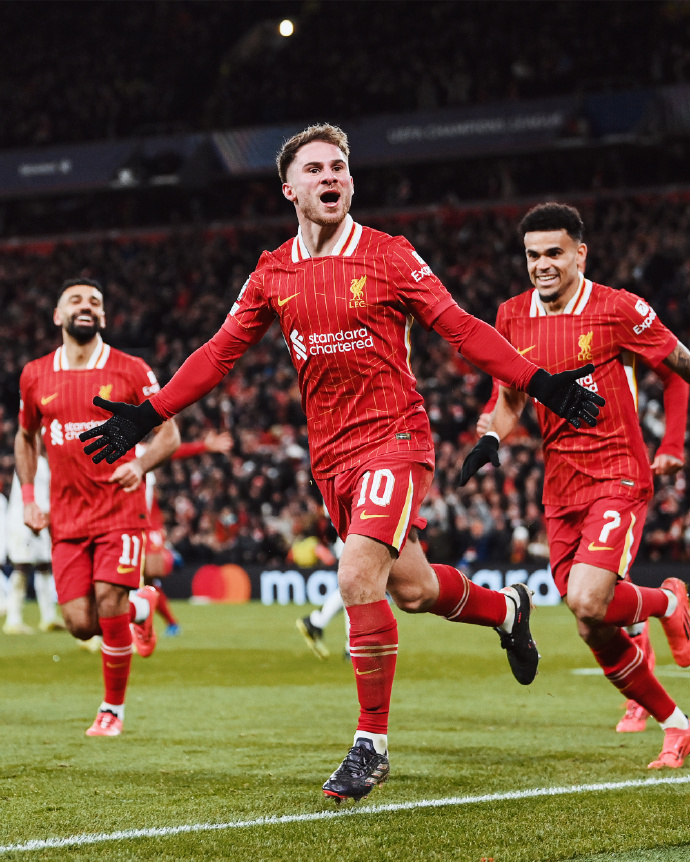 利物浦客场大胜富勒姆，继续保持不败